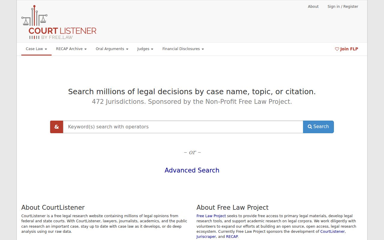 Bladenboro court docket federal RECAP research context