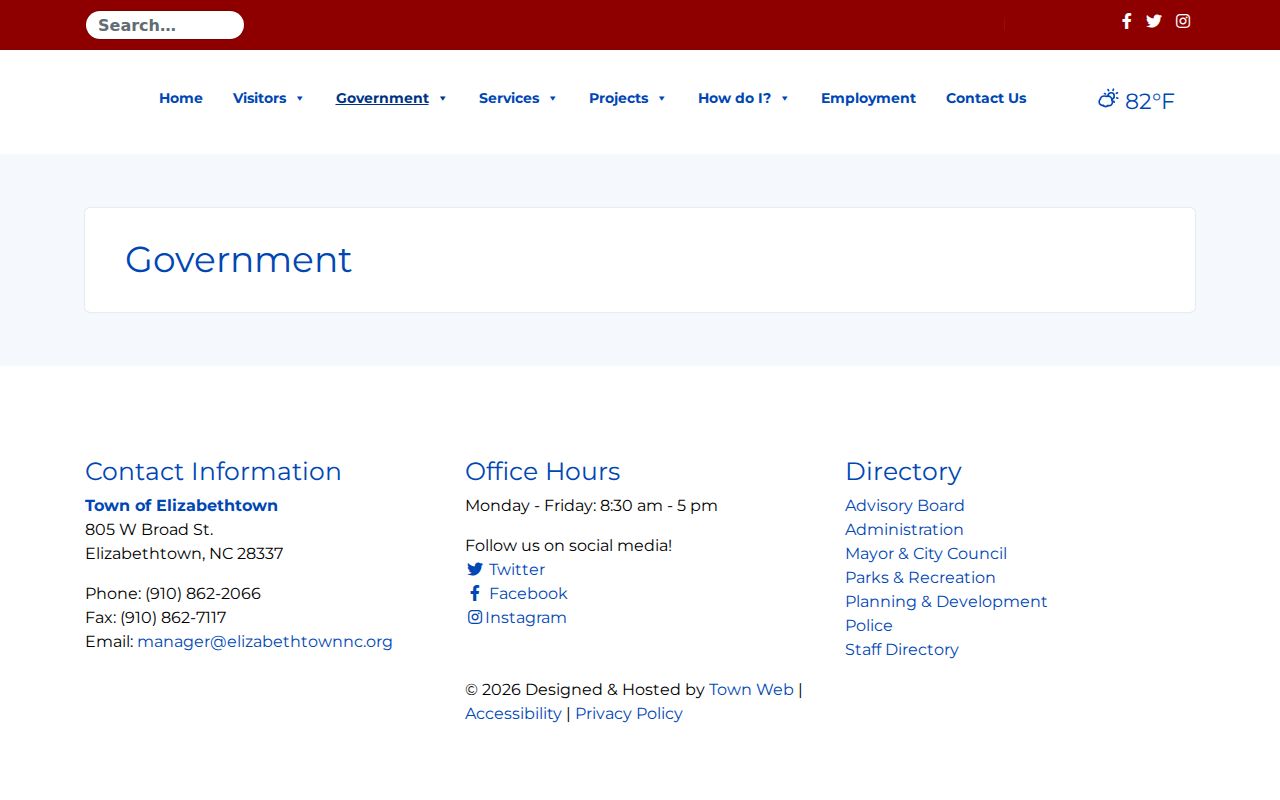 Elizabethtown court docket municipal government context, not a courthouse